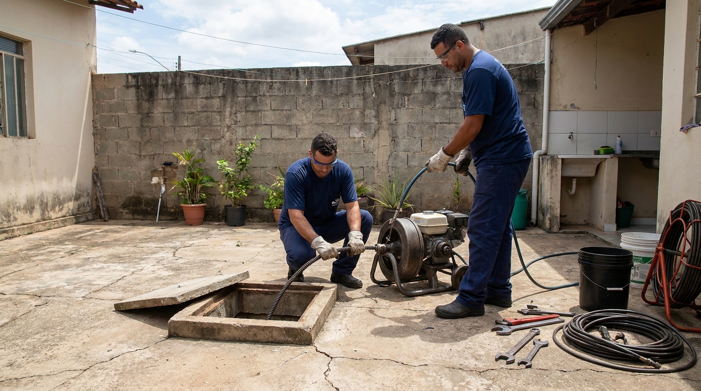 Sucção de Resíduos em Mogi das Cruzes‑SP