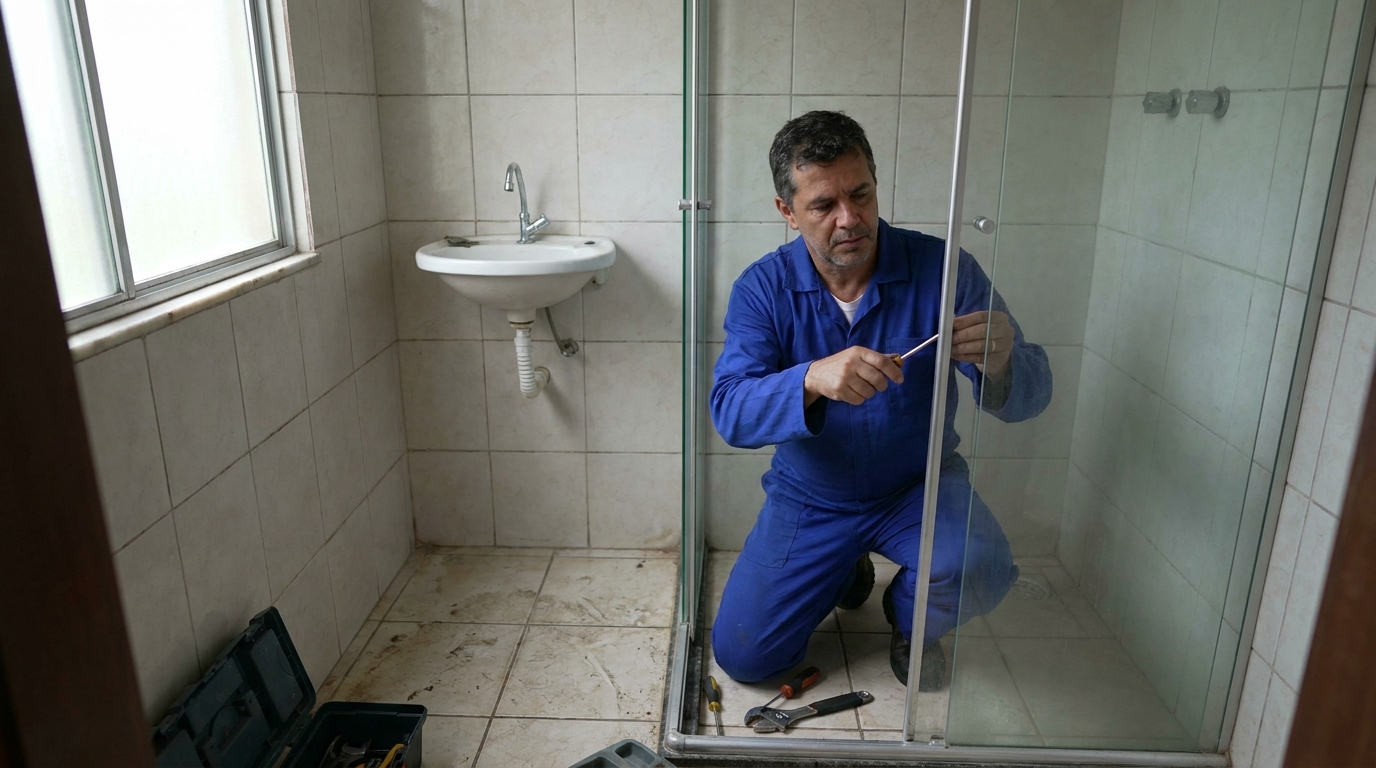 Troca de Roldanas e Trilhos em Mogi das Cruzes‑SP